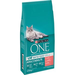 9.75kg Adulte saumon, céréales complètes ONE PURINA Croquettes pour chat