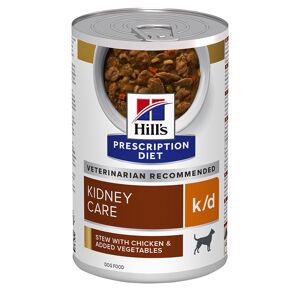 24x354g k/d Kidney Care Mijote poulet, legumes Hill's Prescription Diet - Patee pour chien