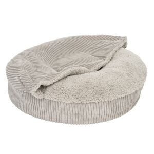 Panier Flocon pour chien housse de rechange a 125 cm gris clair