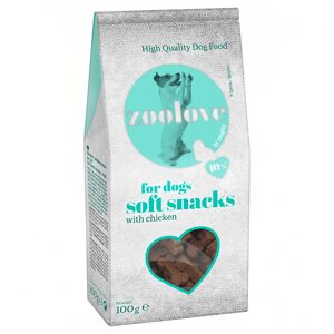 100g zoolove Tendres friandises poulet, - Friandises pour chien