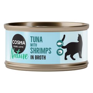 6x70g thon / crevettes Cosma - Nourriture pour Chat