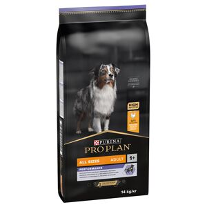 Croquettes PURINA PRO PLAN 10 / 12 + 2 kg offerts ! - All sizes Adult Performance poulet (12 + 2 kg)