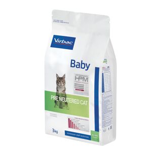 2x3kg HPM Cat Baby Pre-Neutered Virbac Veterinary - Croquettes pour Chat