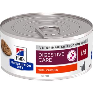 48x156g i/d Digestive Care poulet Hill's Prescription Diet - Pâtée pour chat