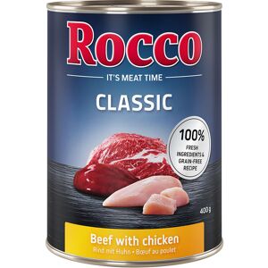 24x400g Classic bœuf poulet Rocco - Nourriture pour chien