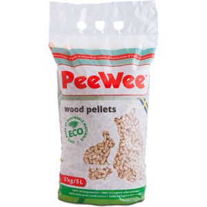 3kg Litiere PeeWee - Litiere Granules de bois pour chat