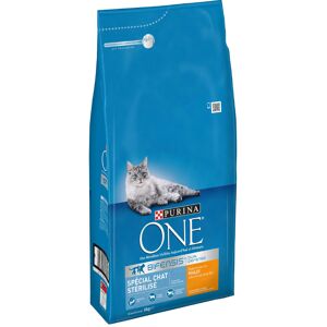 2x6kg Chat stérilisé poulet blé PURINA ONE - Croquettes pour chat