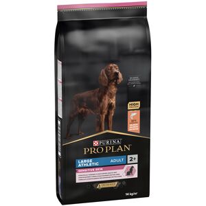 Croquettes PURINA PRO PLAN 10 / 12 + 2 kg offerts ! - Large Athletic Adult Sensitive Skin saumon (12 + 2 kg)