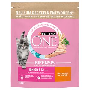 Lot de croquettes PURINA ONE pour chat - Junior (2 x 750 g)