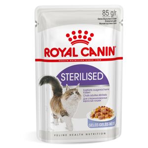 96x85g Sterilised en gelée Royal Canin - Pâtée pour chat
