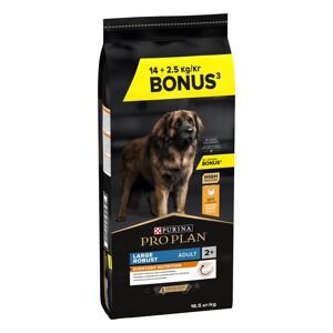 PURINA PRO PLAN Large Robust Adult Everyday Nutrition pour chien - promo : 14 kg + 2,5 kg offerts !