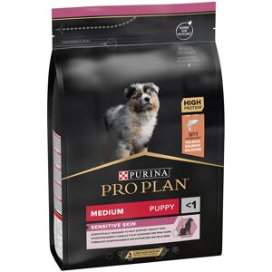 2x3kg Pro Plan Medium Puppy Sensitive Skin saumon Croquettes pour chien