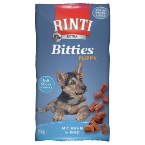 75g poulet bœuf Extra Bitties friandises RINTI - Friandises pour Chien