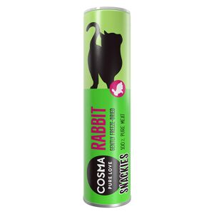 Cosma Snackies Friandises lyophilisées pour chat - lapin (24 g)