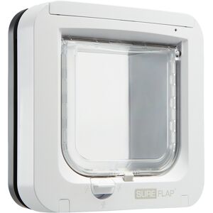 Chatiere SureFlap a puce electronique chatiere grise blanche