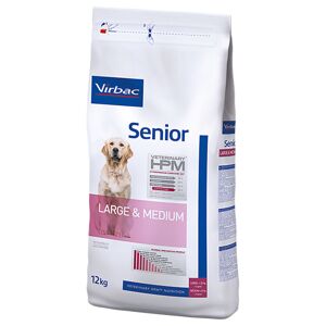 2x12kg Senior Large & Medium Virbac Veterinary HPM - Croquettes pour Chien