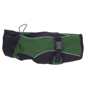 Manteau en softshell pour chien - longueur du dos : 30 cm environ - vert