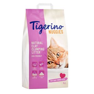 14L Litiere Tigerino Nuggies, senteur talc - pour chat