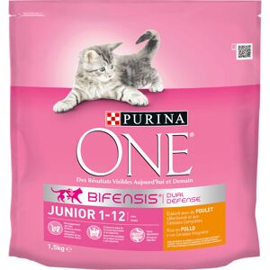 1,5kg Junior poulet PURINA ONE - Croquettes pour chat