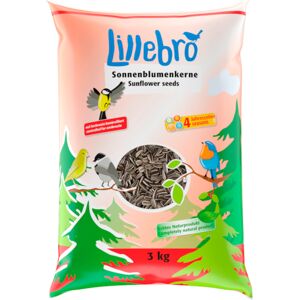 Lillebro Graines de tournesol decortiquees pour oiseaux - 3 kg