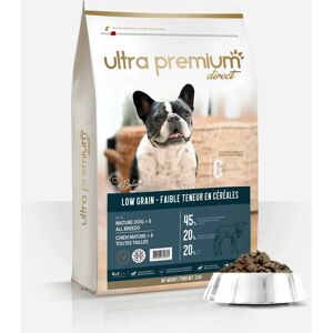 Ultra premium direct Croquettes pour Chien Senior - Super Premium - sac de 12kg - Fabriquées en France