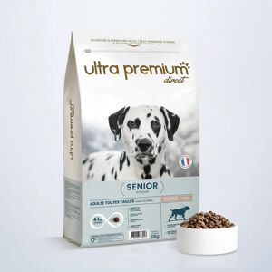 Ultra premium direct Croquettes pour Chien Senior +7ans de toutes tailles - Love & Care - sac de 12kg - Fabriquees en France