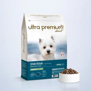 Ultra premium direct Croquettes Light Super Premium pour chien sterilise de petite taille (10kg)