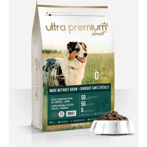 Ultra premium direct Croquettes pour Chien Sensible Toutes Tailles - Sans Céréales - sac de 4kg