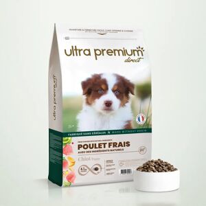Ultra premium direct Croquettes Sans Céréales au Poulet frais pour Chiot toutes tailles