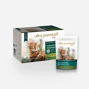 Ultra premium direct Sachets Fraîcheur pour Chat Sans Cereales - Tendres Eminces en Sauce Poulet / Dinde