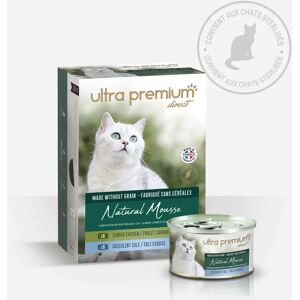 Ultra premium direct Boîtes de Mousse pour Chat Sans Cereales ? Natural mousse sole / poulet