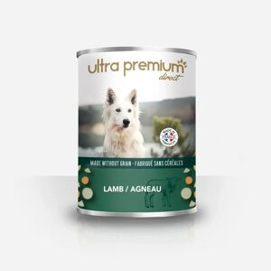 Ultra premium direct 12 Boîtes de Pâtée pour Chien Sans Céréales - Agneau - Publicité