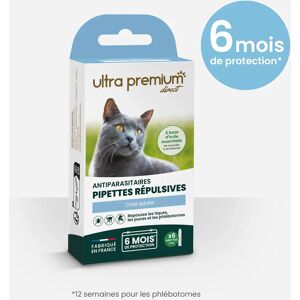 Ultra premium direct Pipettes répulsives Antiparasitaires pour chat