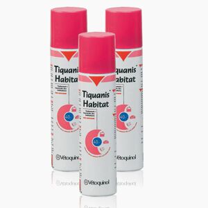 Vétoquinol Tiquanis Habitat Mini-Diffuseur - Lot de 3 diffuseurs