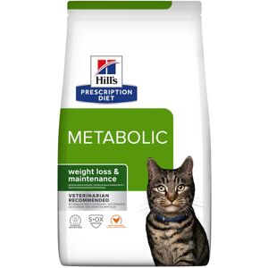 Hill's Prescription Diet Metabolic croquettes pour chat au poulet - 12kg