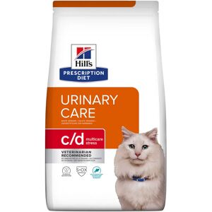 Hill's Prescription Diet C/D Urinary Stress Multicare Croquettes Pour Chat Au Poisson - 8Kg