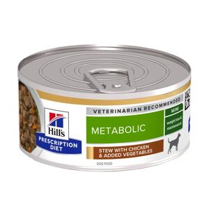 Hill's Prescription Diet Metabolic boîtes pour chien - 24x156g au poulet et legumes