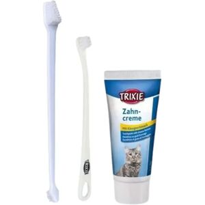 Trixie Brosse a dent et dentifrice pour chat