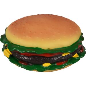 Flamingo Jouet chien Vinyl Big Hamburger 15x15x6cm