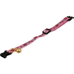 Flamingo Collier Pour Chat Ziggi Fleur Rose 20-35cm 10mm