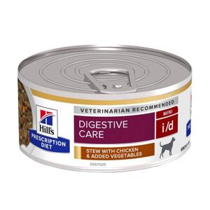 Hill's Prescription Diet I/D Digestive Boîtes Pour Chien Et Chiot Au Poulet Et Legumes - 24 x 156g