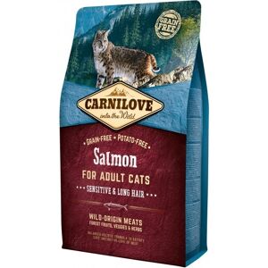 CARNILOVE Adult Sensitive & Long Hair Saumon 2Kg