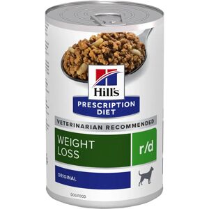 Hill's Prescription Diet R/D Weight Loss boîtes pour chien 12x350g poulet