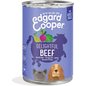 Edgard & Cooper Edgard&Cooper Patee pour chien au boeuf - 6x 400g