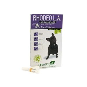 RHODEO L.A. Petit chien 4 pipettes < 10KG