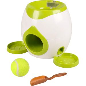 Flamingo Jouet chien Wilson Jouet Automatique De Balle Et Friandises Interactif+ Balle De Tennis 18cm