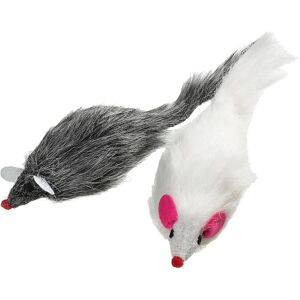 Flamingo Jouet chat Souris Remy Gris Peluche 6x22x3,5cm