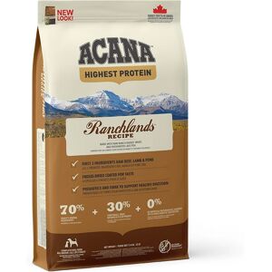 Acana Highest Proteïn Ranchlands Chien 11,4kg - Publicité