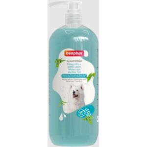 Beaphar Shampoing Bulles Chien Pelage Blanc 1l - Publicité