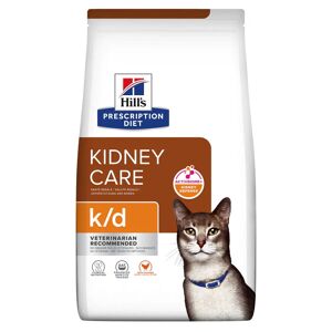 Hill's HillasÂ Prescription Diet k/d Kidney - Croquettes pour Chat au Poulet - sac de 3 kg